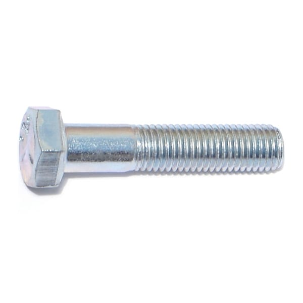 Midwest Fastener Grade 5, 5/16"-24 Hex Head Cap Screw, Zinc Plated Steel, 1-1/2 in L, 12 PK 60384 - main
